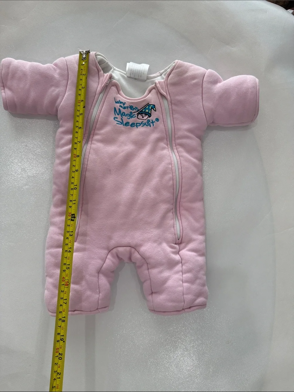 Baby Merlin’s Magic Sleepsuit Pink Cotton Baby Sleep Suit Swaddle Transition 3-6